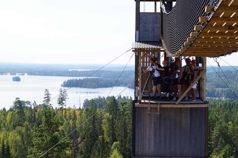 Little Rock Lake Zipline